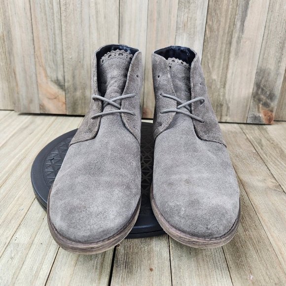 Womens Franco Sarto size 10 Ankle High Leather Bootie Boots - Picture 2 of 9